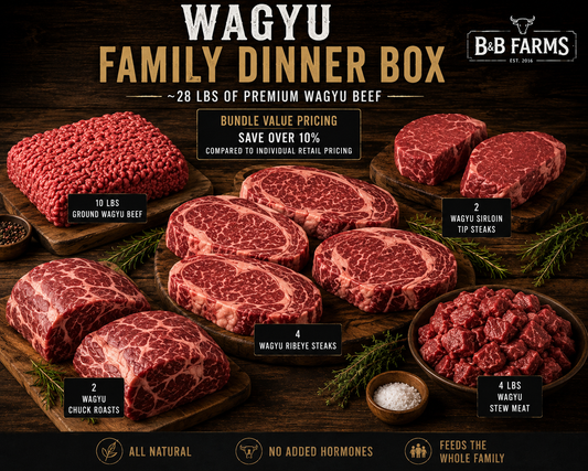 Wagyu Family Dinner Box (~28 lb)